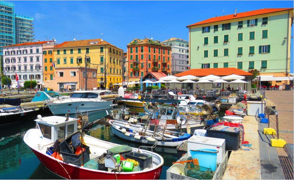 Appartement Savona Magnifico Sole Mare 150 M Wifi Climatcontrol Extérieur photo